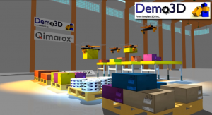Qimarox examines the use of drones for palletising