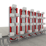 Prorunner mk5 modular continuous conveyor vertical