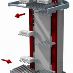 continuous vertical conveyor configuration a3-gg