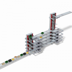 continuous vertical conveyor buffer