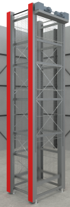 mk10 vertical conveyor for heavy pallets