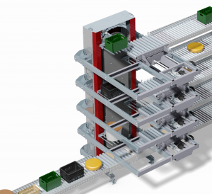 Vertical Sorter continuous conveyor