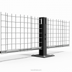 qimarox securyfence safety fencing mesh panels tubes