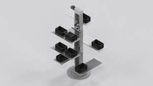 Rotating vertical conveyor
