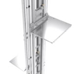 Vertical conveyor AGV platform