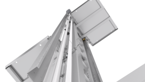 Vertical conveyor AMR platform